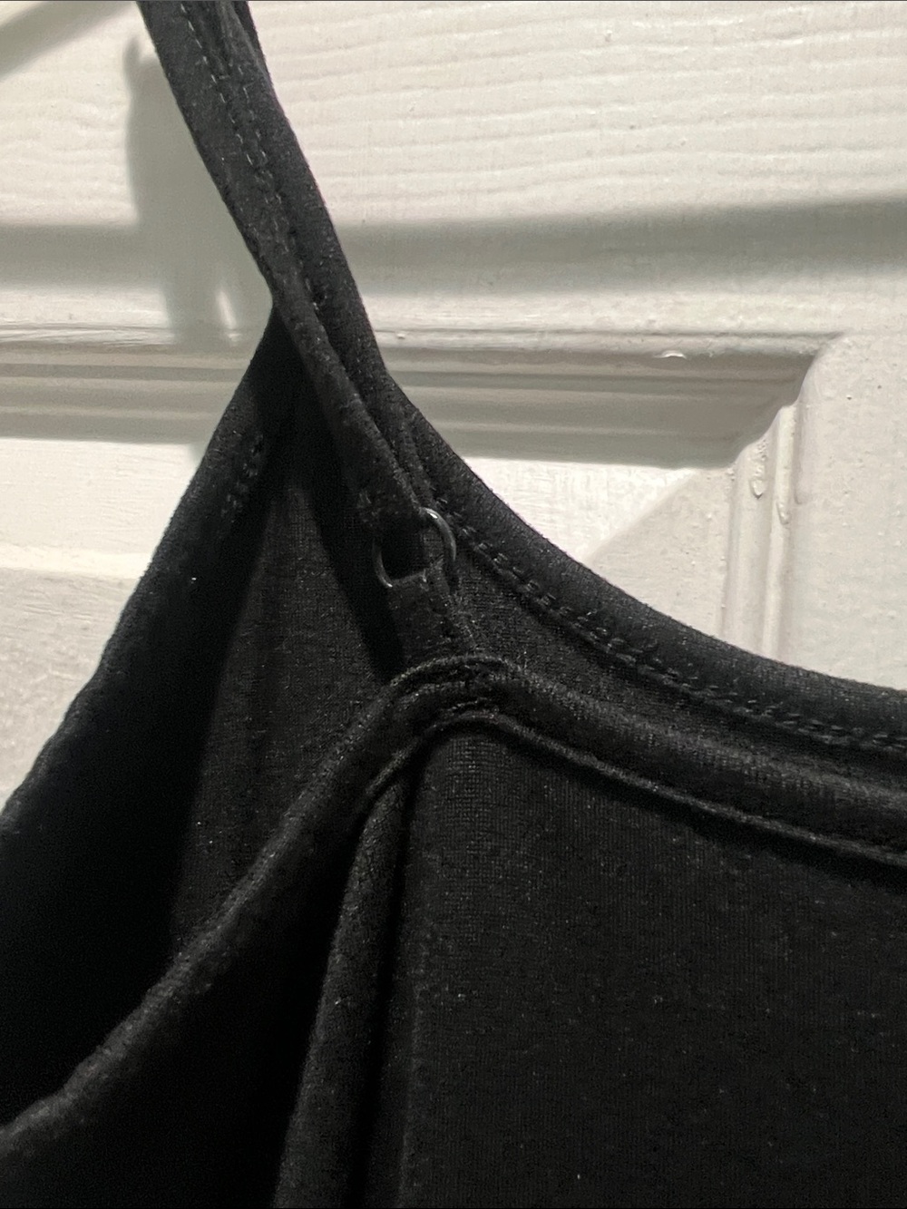 SHEIN Black Slim-Strap Flared Jumpsuit - Picture 5 of 8